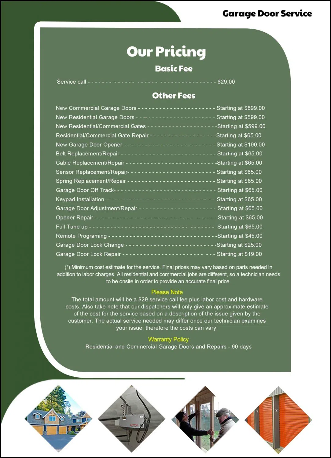 Metro Garage Door Service Berea, OH 440-363-4237